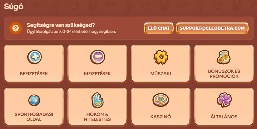 Cleobetra Casino Customer Service