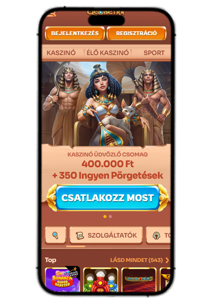 Cleobetra Casino Mobile View