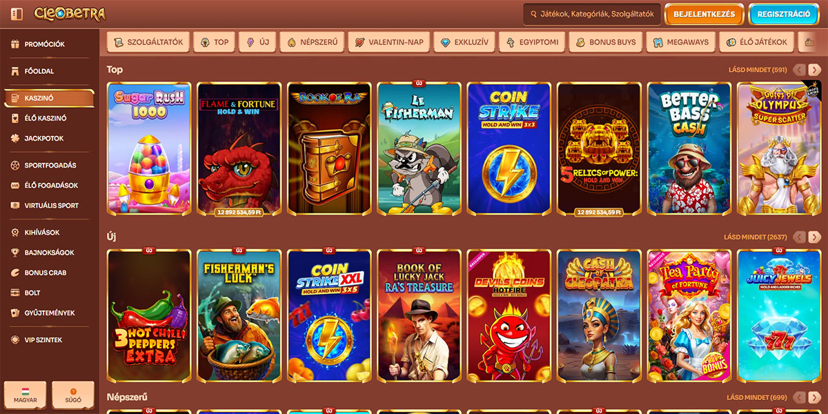 Cleobetra Slot-Games