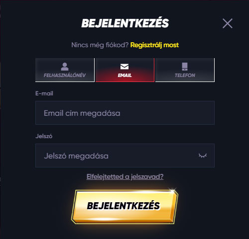 QuickWin Kaszinó Bejelentkezés