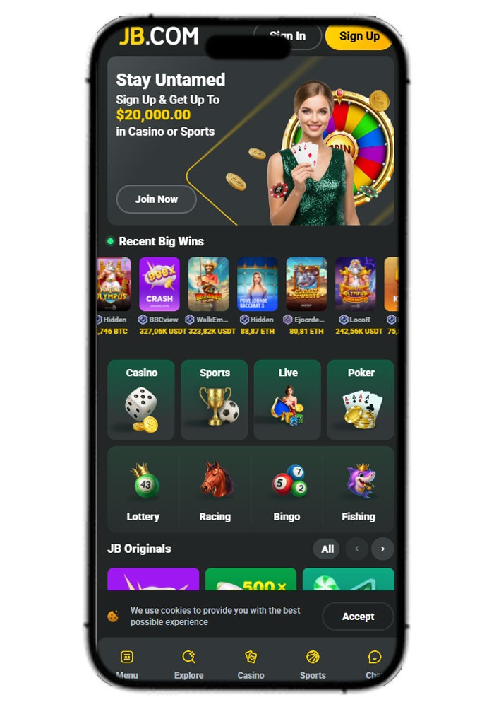 JD Kaszinó Mobile Shot