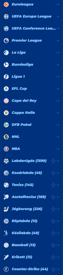 BassBet Kaszinó Sports