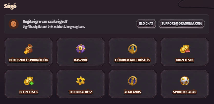 Dragonia-Casino-Customer-Service