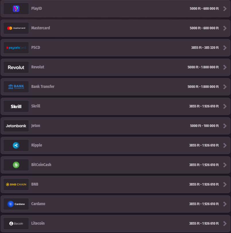 Dragonia-Casino-Payments