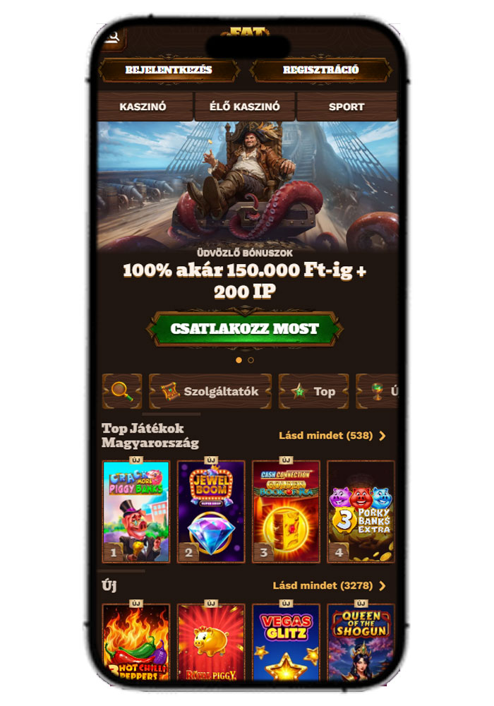 FatPirate Kaszino Mobile