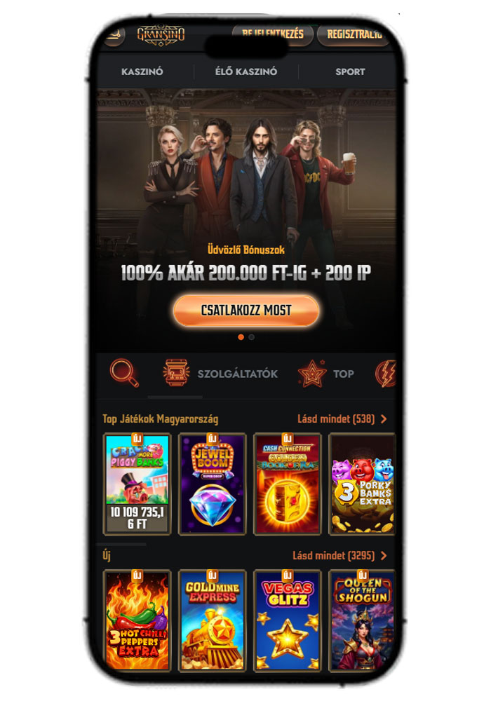 Gransino Kaszino Mobile