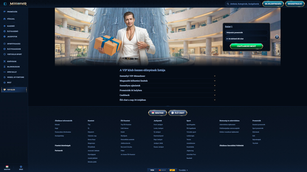 Millioner Kaszino Vip