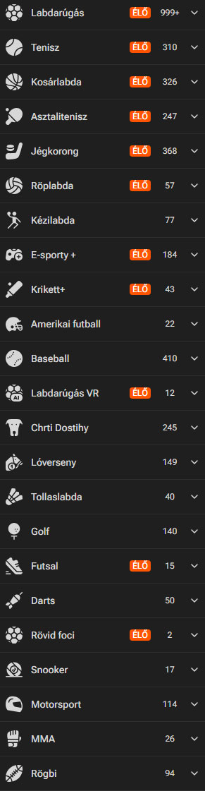 RTBet Kaszinó Sports