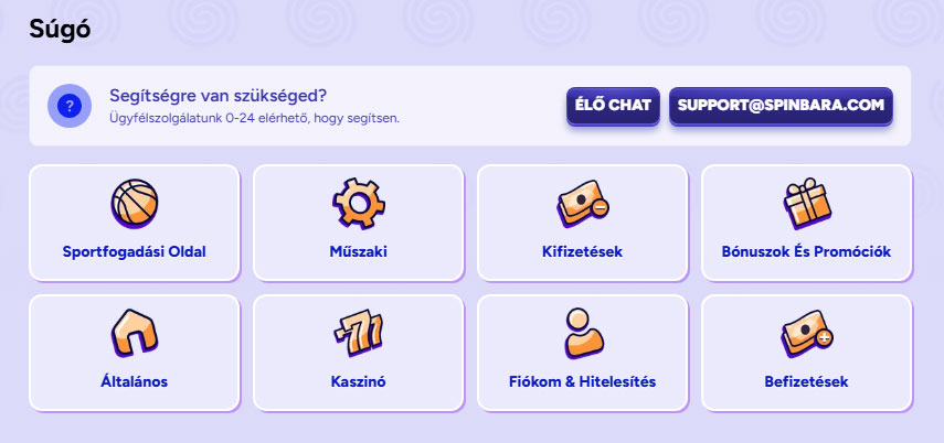 Spinbara Kaszino Help CEntre