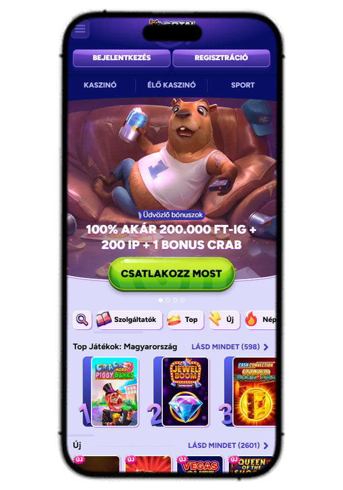 Spinbara Kaszino Mobile