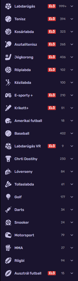 Sportuna Kaszinó Sports