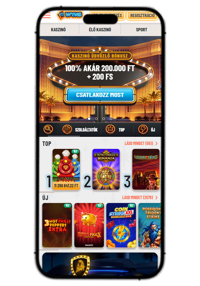 Wyns Kaszino Mobile