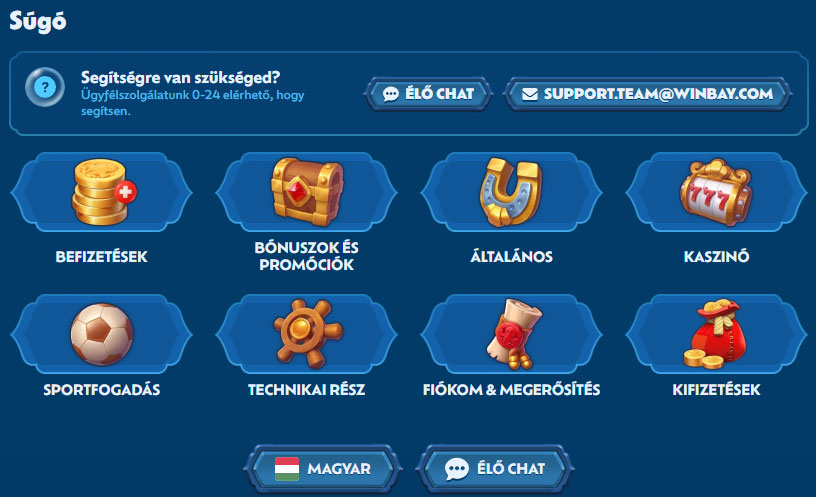 WinBay Customer-Support