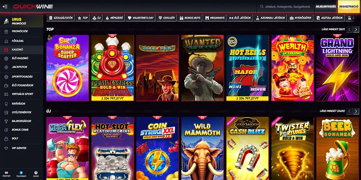 QuickWin Casino Slot Games