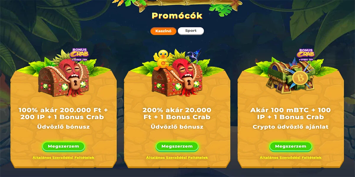 Wazamba Kaszinó Bonuses and Promotions