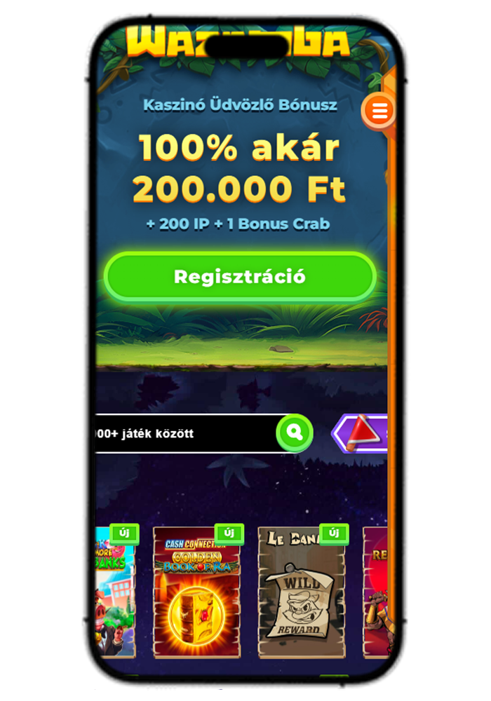 Wazamba Kaszinó Mobile App