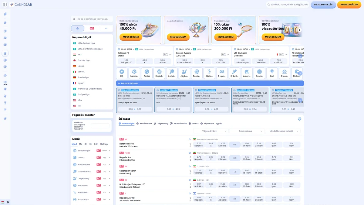 CasinoLab Sports Betting