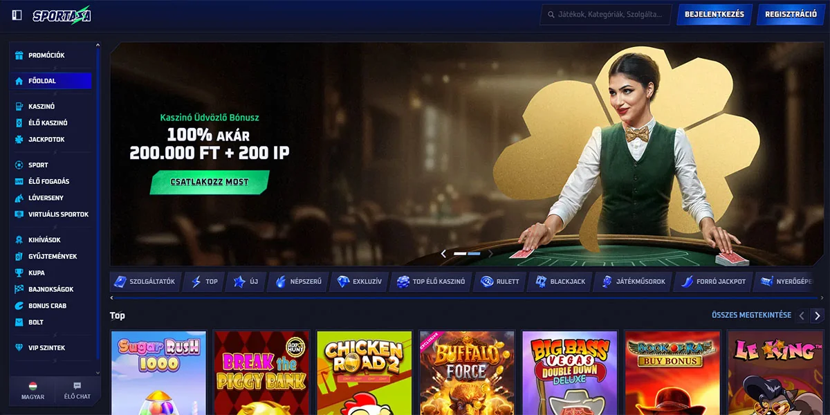 Sportaza-Casino-Home-Page