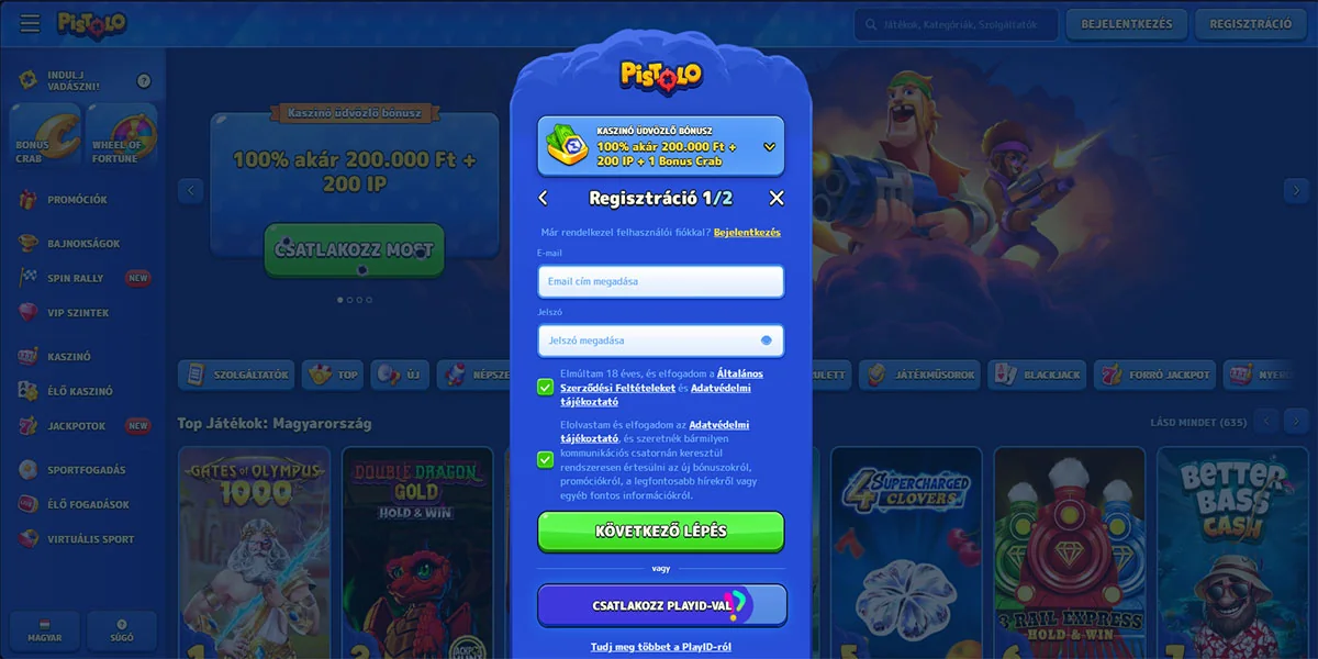 Pistolo-Casino-Register