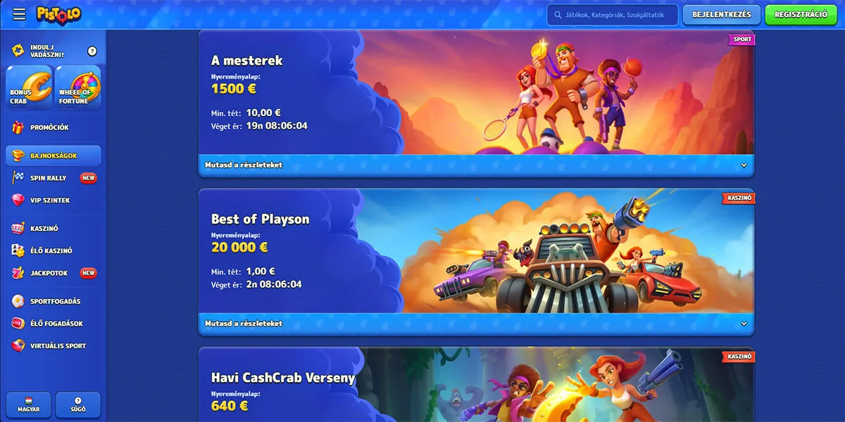 Pistolo-Casino-Tournaments
