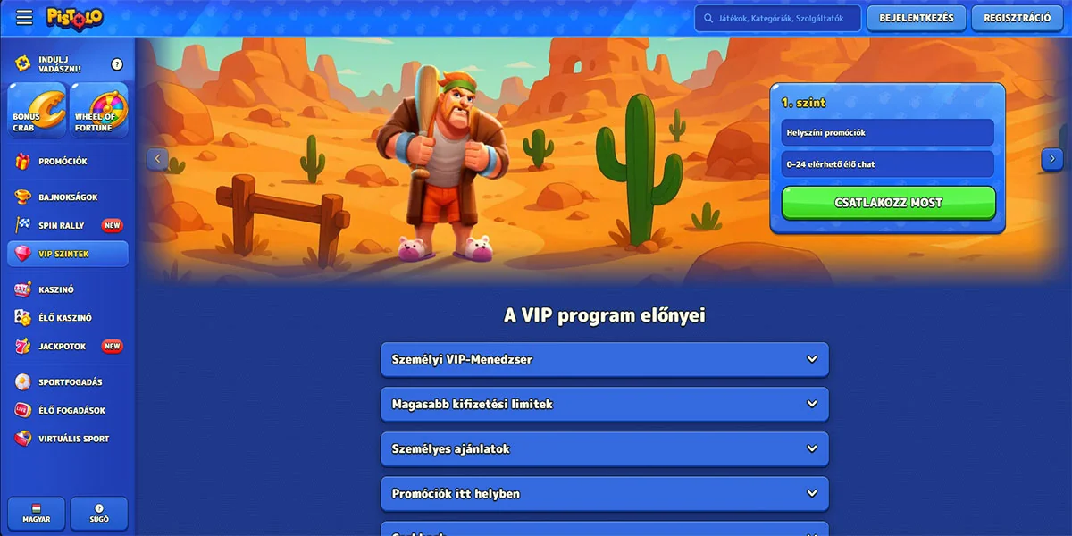 Pistolo-Casino-Vip-Program