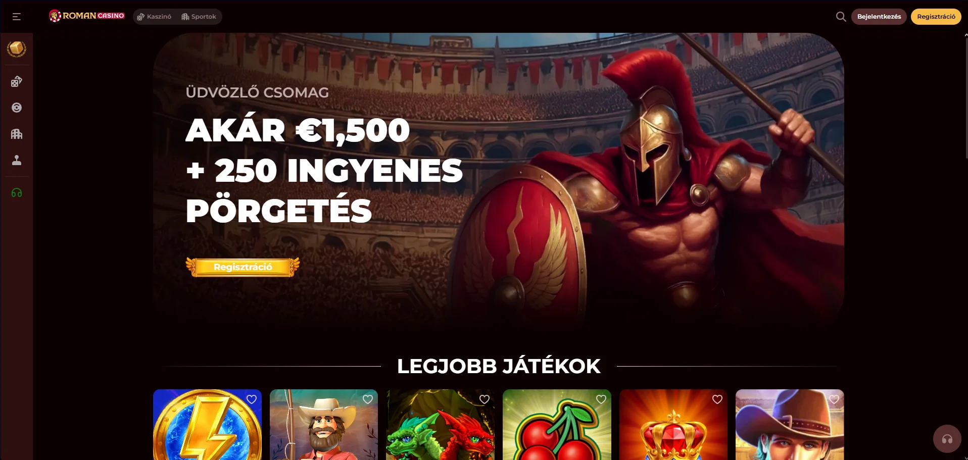 Roman-Casino-Home-Page