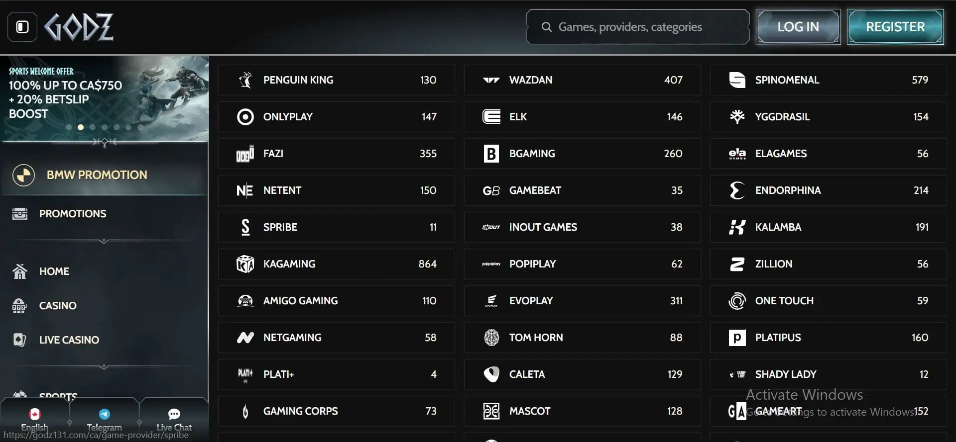 godz-casino-providers
